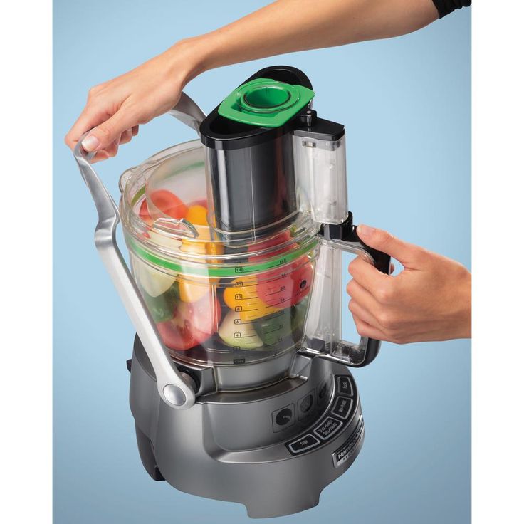 Professional 14 Cup Silver Dicing Food Processor