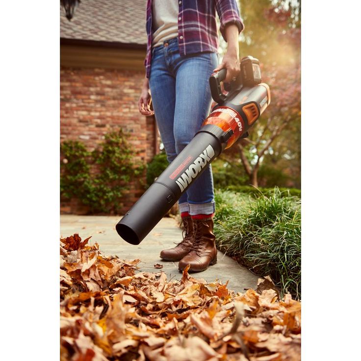 Worx POWER SHARE 40-Volt 430 CFM 90 MPH Leaf Blower Brushless Motor TOOL ONLY