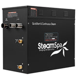 Black Series Bluetooth 12kW QuickStart Steam Bath Generator Package in Oil Rubbed Bronze - Super Arbor