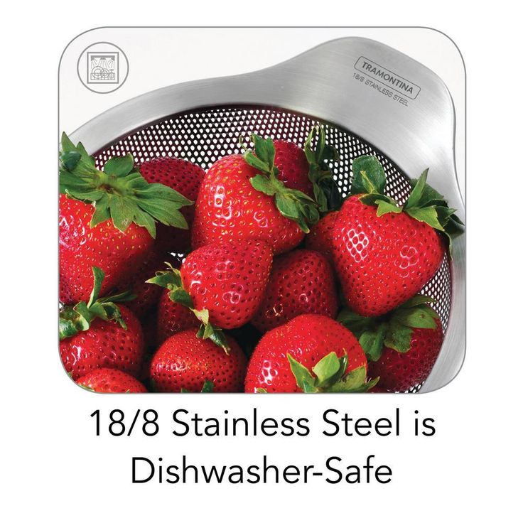 Gourmet Stainless Steel Colanders (3-Pack)