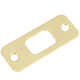 Plymouth Bright Brass Single Cylinder Deadbolt with Flair Knob Door Handleset - Super Arbor