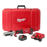 Milwaukee M18 18-Volt Lithium-Ion Cordless FORCE LOGIC Long Throw Press Tool Kit with (2) 3.0Ah Batteries, Charger & Hard Case