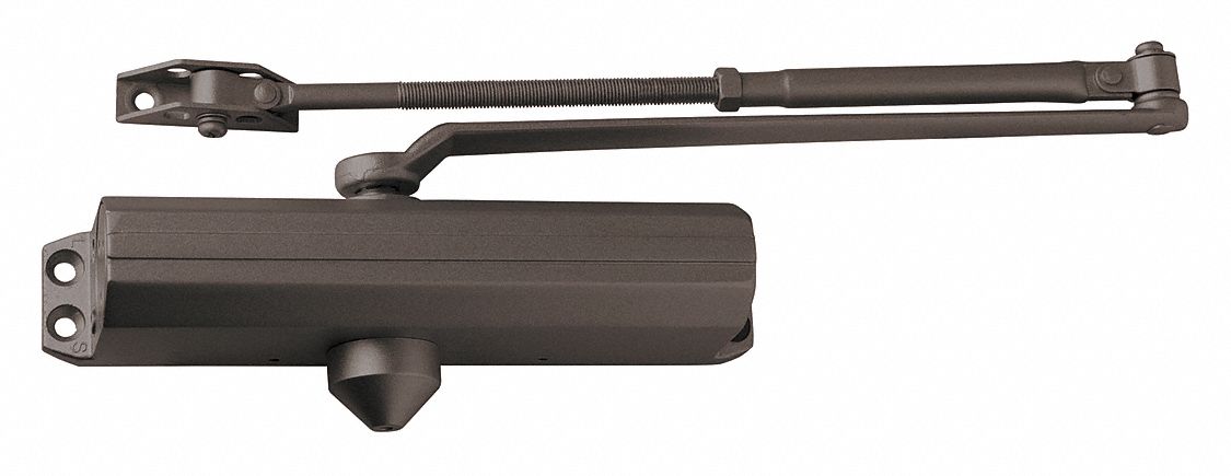 DEXTER Bronze Door Closer, Standard Arm Mount, Grade 3 Light Duty