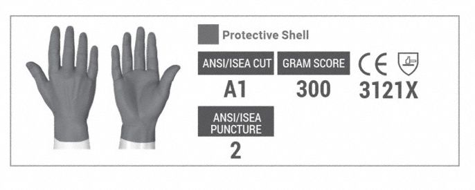 HEXARMOR Helix 1092 Foam Nitrile Coated Gloves, XS - Abrasion Level 4