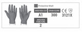 HEXARMOR Helix 1092 Foam Nitrile Coated Gloves, XS - Abrasion Level 4