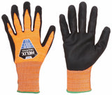 HEXARMOR Helix 1092 Coated Gloves 2XS - Foam Nitrile, Tearaway Safety Gloves