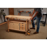 Universal Rolling Mobile Base Caster Kit - Super Arbor