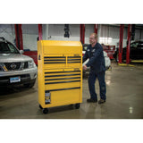 36 in. 11-Drawer Metal Rolling Tool Chest and Cabinet Combo - Super Arbor