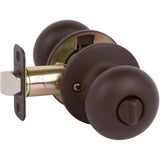 Saxon Polished Chrome Bed/Bath Door Knob - Super Arbor