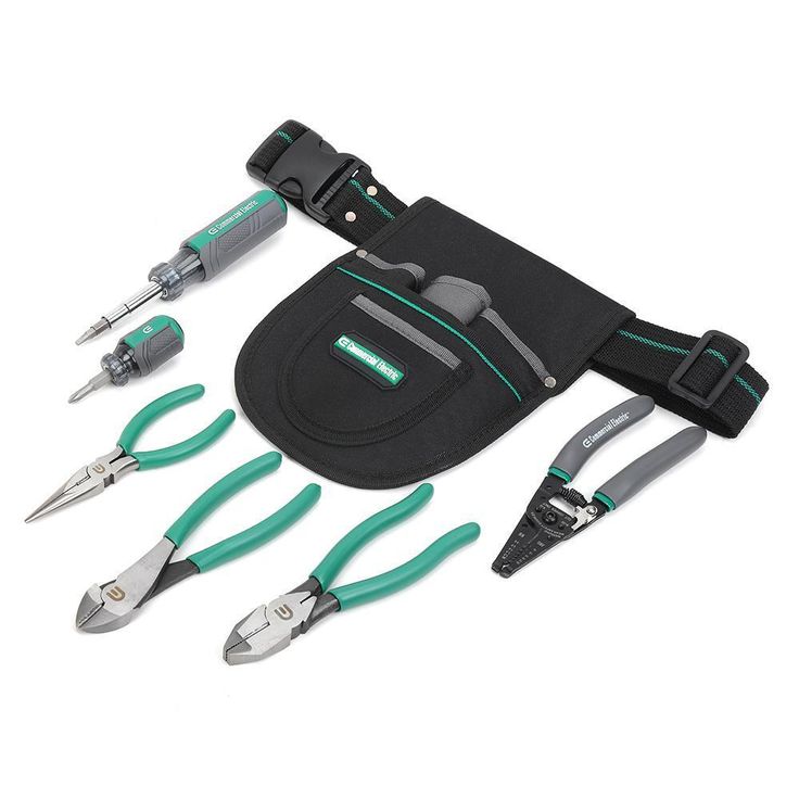 7-Piece Electrician's Tool Set with Pouch