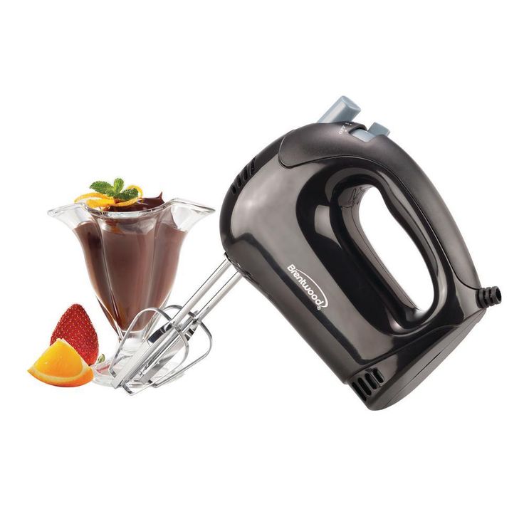 3 Qt. 5-Speed Black Electric Stand Mixer with Bowl and 5-Speed Black Electric Hand Mixer