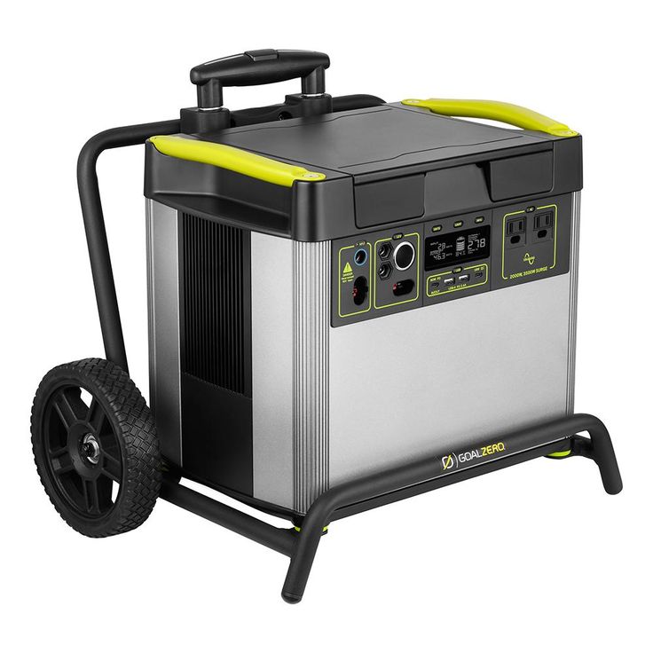 Goal Zero YetiX 3000-Watt Electric Switch Start Lithium Battery Powered Portable Generator