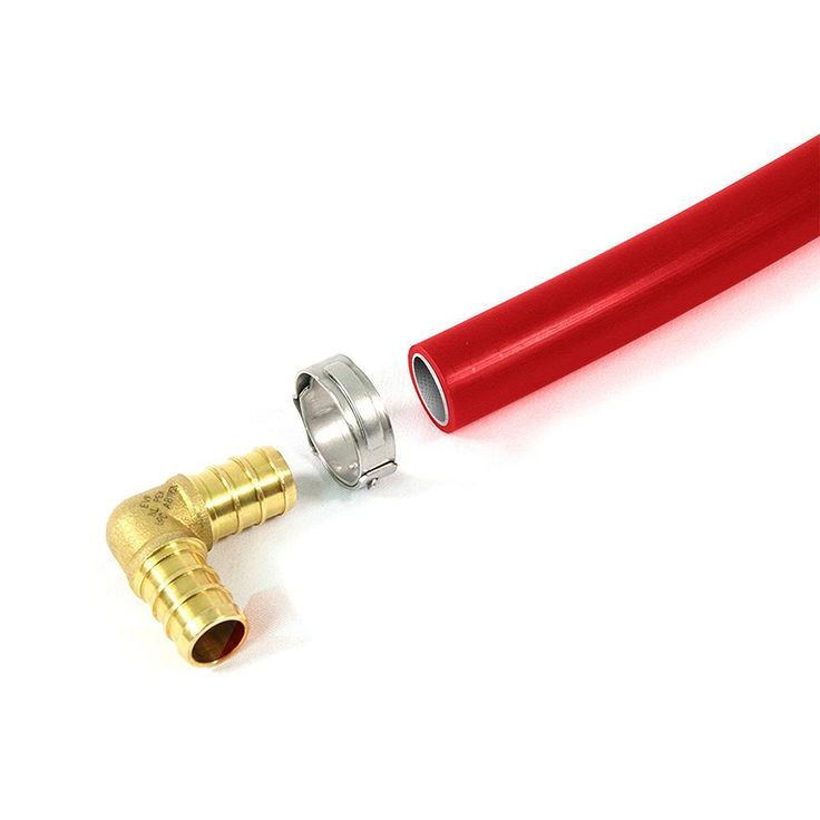 PEX Plumbing Kit - Crimper, Cutter Tool with Lock Hook, 1/2 in. Elbow Cinch and Half Clamp