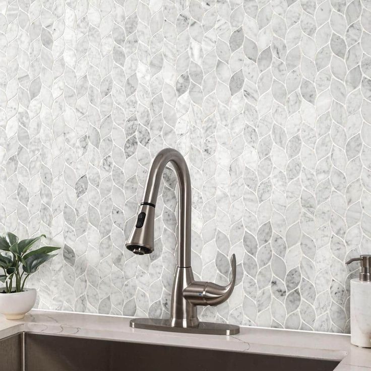 Carrara White Blanco 12 in. x 13 in. Honed Marble Floor and Wall Tile (10.8 sq. ft./Case)