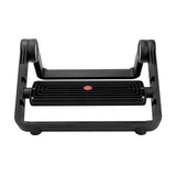 Black Plastic Sliding Adjustable Foot Rest for Under Desk - Super Arbor