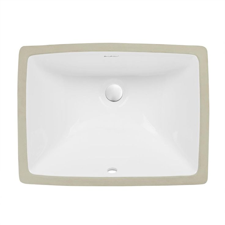 Swiss Madison Plaisir 18 in. Rectangular Under-Mount Bathroom Sink in White