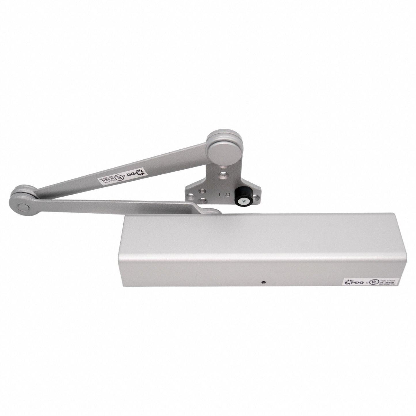 PDQ Medium Duty Aluminum Door Closer - Grade 2 Parallel Mount