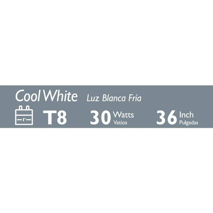 Philips 30-Watt 3 ft. Linear T8 ALTO Fluorescent Tube Light Bulb Cool White (4100K)