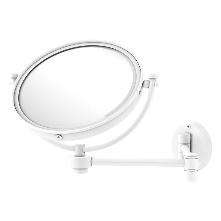 Allied Brass 8-in x 10-in Oil-Rubbed Bronze Double-Sided Magnifying Wall-Mounted Vanity Mirror