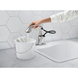 Mistos Single-Handle Pull-Out Laundry Utility Faucet in Vibrant Stainless - Super Arbor