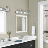 Home Decorators Collection Georgina 4-Light Brushed Nickel Vanity Light