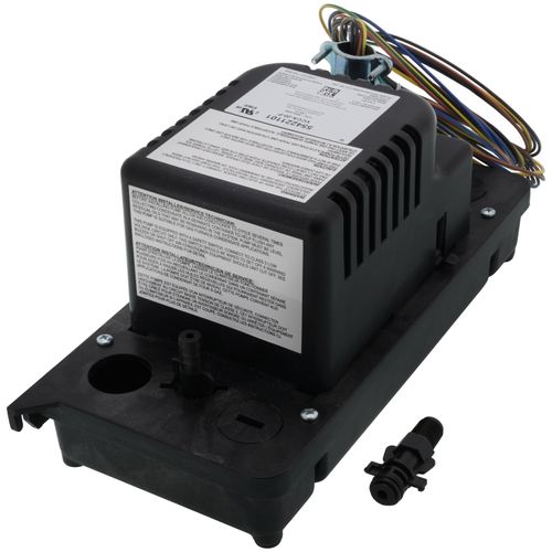 Little Giant 554221101 condensate pump - front view (Voltage: 115V; Horse Power: 1/30)