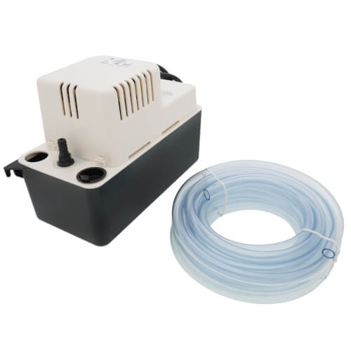 Little Giant 554411 condensate pump - front view (Voltage: 115V; Horse Power: 1/50)
