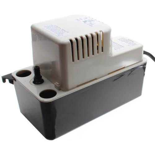 Little Giant 554425 condensate pump - front view (Voltage: 115V; Horse Power: 1/30)
