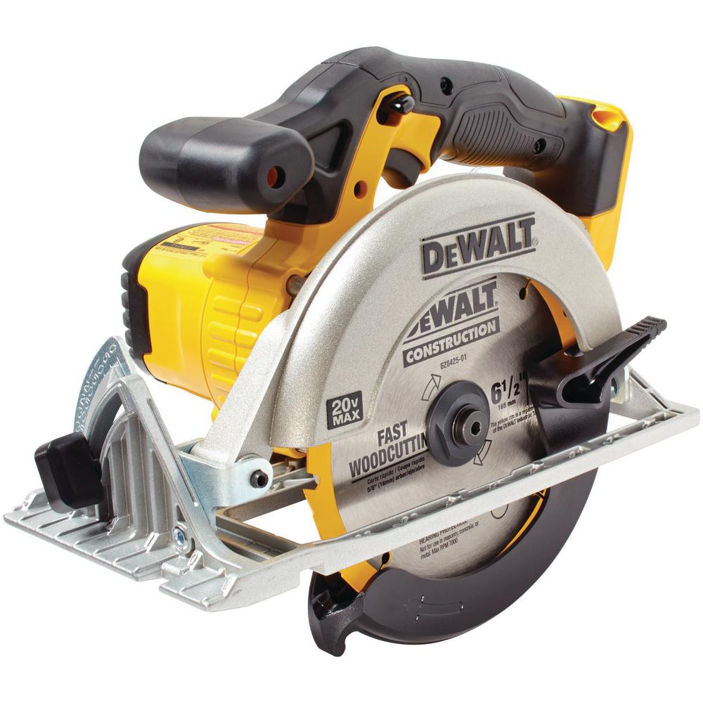 FLEXVOLT 60-Volt MAX Li-Ion Cordless 4-1/2 in. to 6 in. Small Angle Grinder with 20-Volt 6-1/2 in. Circ Saw (Tool-Only) - Super Arbor