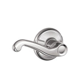 Flair Bright Brass Passage Hall/Closet Door Lever - Super Arbor