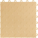 Swisstrax 12 in. W x 12 in. L Jet Black Diamondtrax Home Modular Polypropylene Flooring (50-Tile/Pack) (50 sq. ft.)