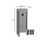 200 Amp 32 Space 40 Circuit Outdoor Main Breaker Load Center Value Kit - Super Arbor