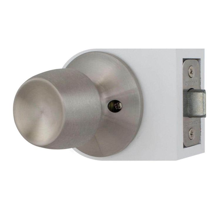 Defiant Brandywine Stainless Steel Passage Hall and Closet Door Knob Contractor Pack (6-Piece)