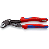 KNIPEX Comfort Grip Cobra 7.25-in V-Jaw Water Pump Pliers, 87 02 180 T