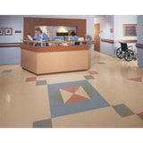 Armstrong Imperial Texture VCT 12 in. x 12 in. Mid Grayed Blue Standard Excelon Commercial Vinyl Tile (45 sq. ft. / case) - Super Arbor