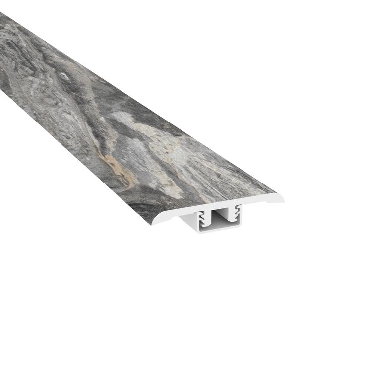 CALI Shorebreak Seal Rock Marble 0.47-in T x 1.73-in W x 72.83-in L Vinyl T-moulding