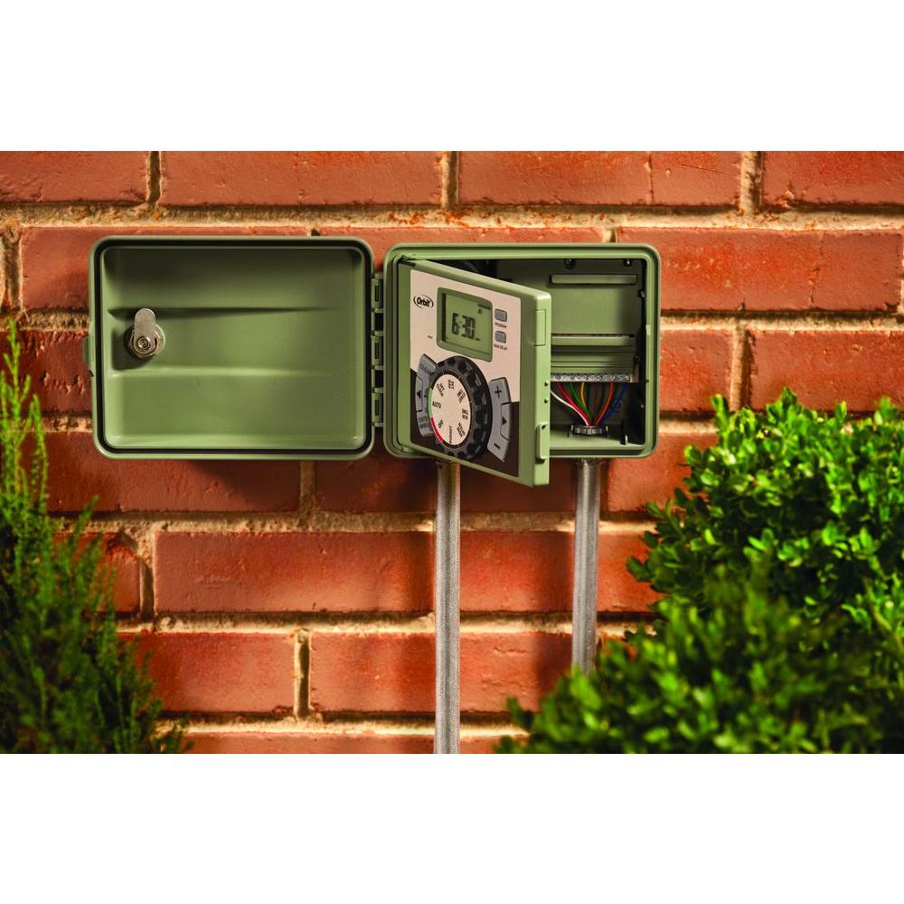 4-Station Easy-Set Logic Indoor/Outdoor Irrigation Controller - Super Arbor