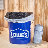 Glad ForceFlex 100-Pack 13-Gallon Gray Plastic Kitchen Trash Bag