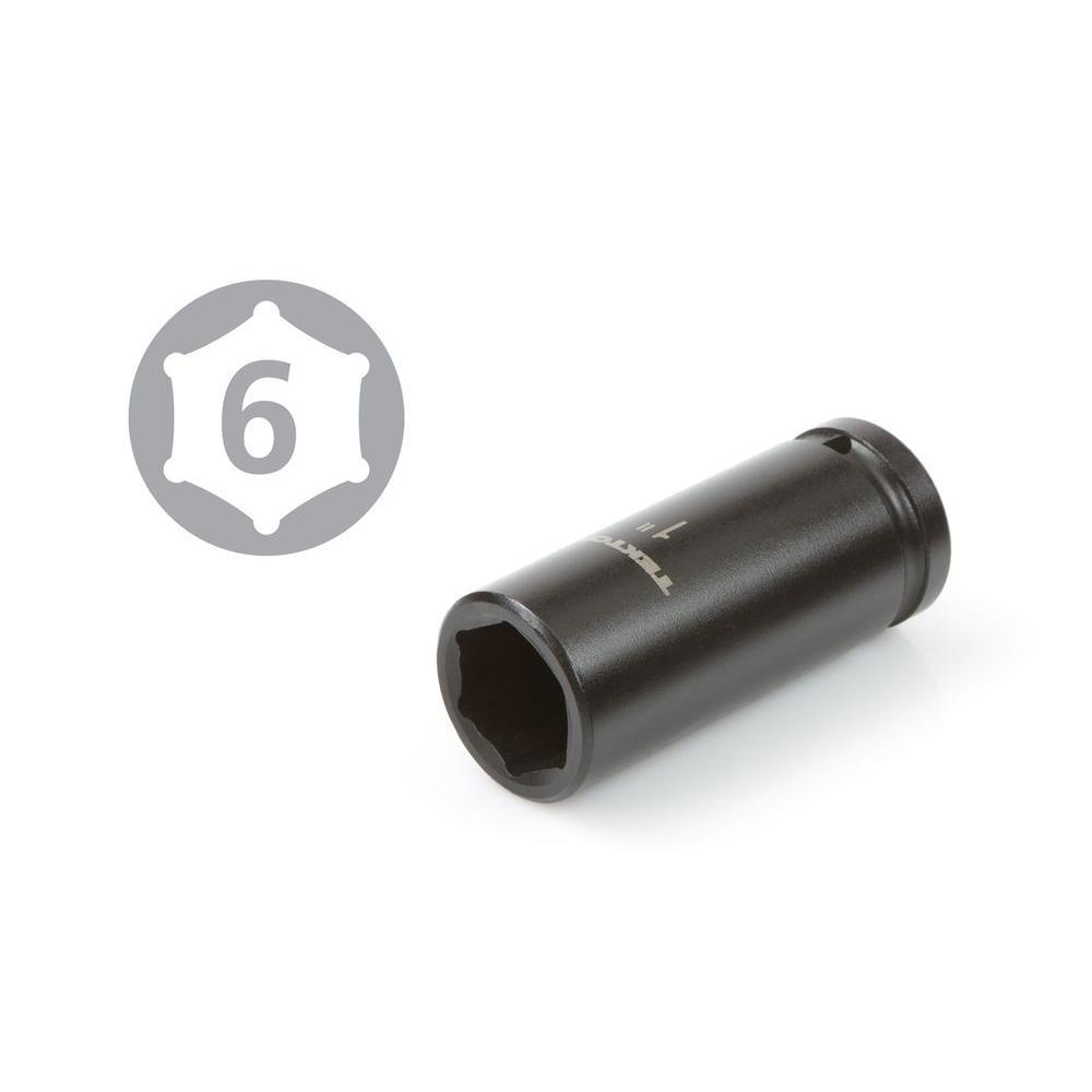 3/4 in. Drive 7/8-2 in. 6-Point Deep Impact Socket Set (22-Piece) - Super Arbor