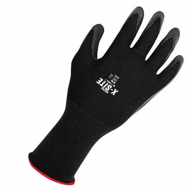 BDG Knit Gloves XS with Foam Latex Palm Dipped Coating