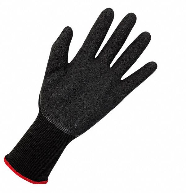 BDG X-Site 99-1-9842 2XL Knit Gloves with Foam Latex Palm Coating