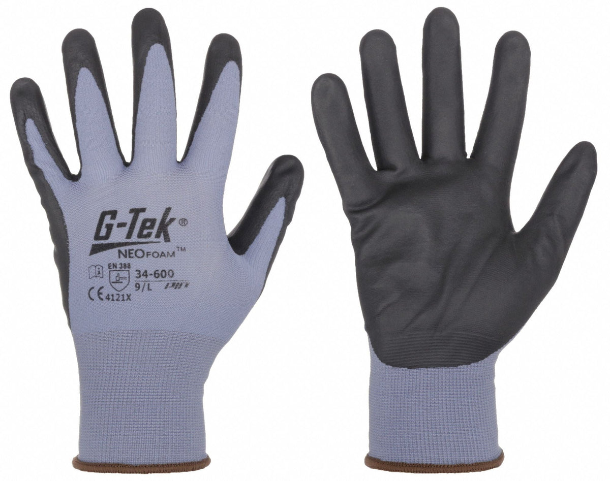 PIP G-Tek NeoFoam 34-600 Water-Based Polyurethane Coated Gloves - 12 Pack