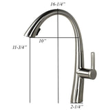 Undermount Deep Stainless Steel 42 in. x 20 in. x 10 in. 6-Gauge 40/20/40 Zero Radius Triple Bowl Kitchen Sink w/ Faucet - Super Arbor