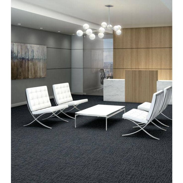 Shaw Generous Marine Loop Commercial 24 in. x 24 in. Glue Down Carpet Tile (20 Tiles/Case)