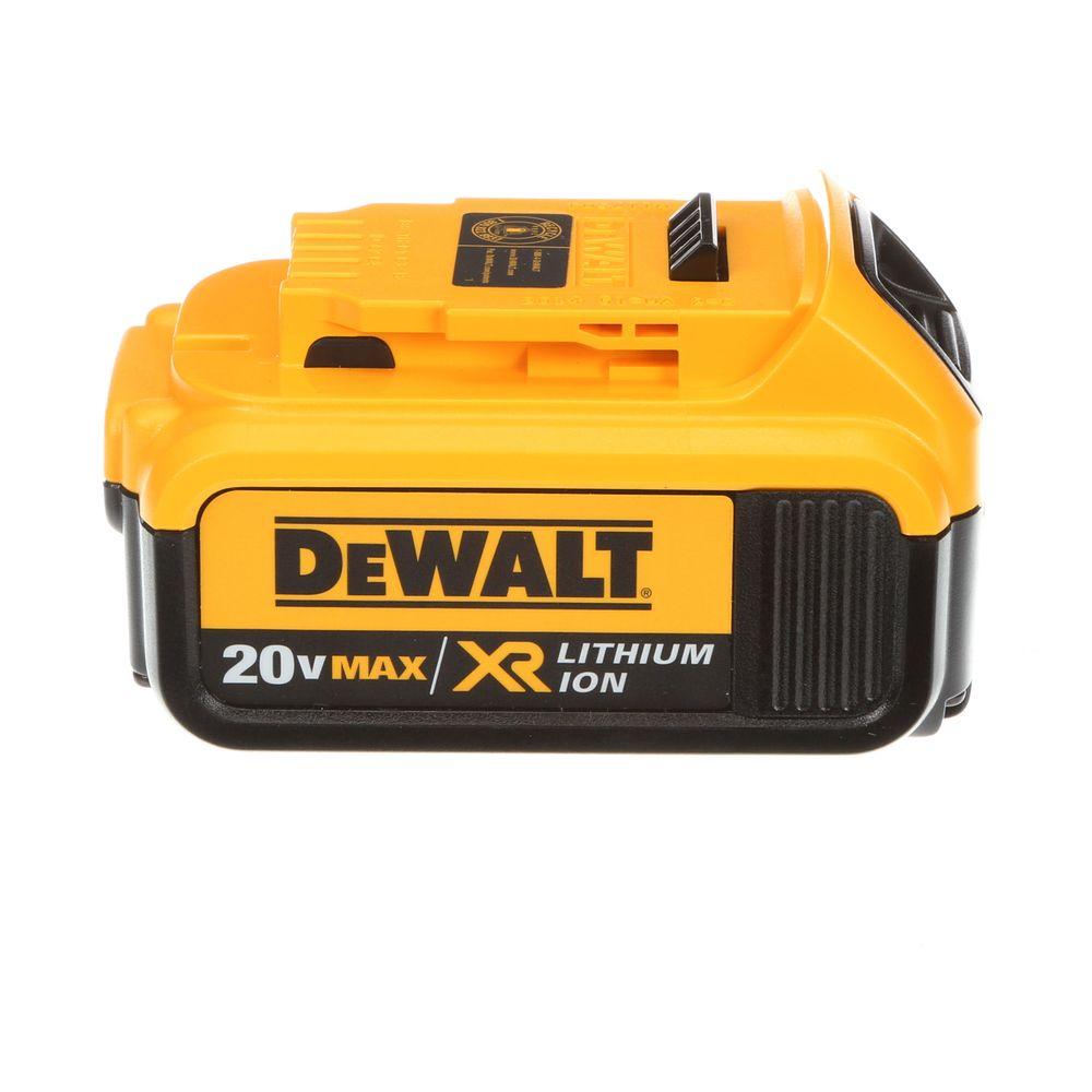 20-Volt MAX XR Premium Lithium-Ion 4.0Ah Battery Pack (2-Pack)