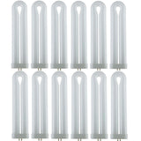 12 in. 40-Watt T10 U-Bent Ful Fluorescent Tube CFL Light Bulb Black Light (12-Pack) - Super Arbor
