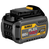 FLEXVOLT 20V/60V MAX Lithium-Ion 6.0Ah Battery Pack with 6 Amp Output Charger