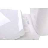 Author 2-piece 1.28 GPF Single Flush Elongated Toilet in White - Super Arbor