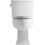 Archer Comfort Height 2-Piece 1.28 GPF Single Flush Elongated Toilet with AquaPiston Flushing Technology in Almond - Super Arbor