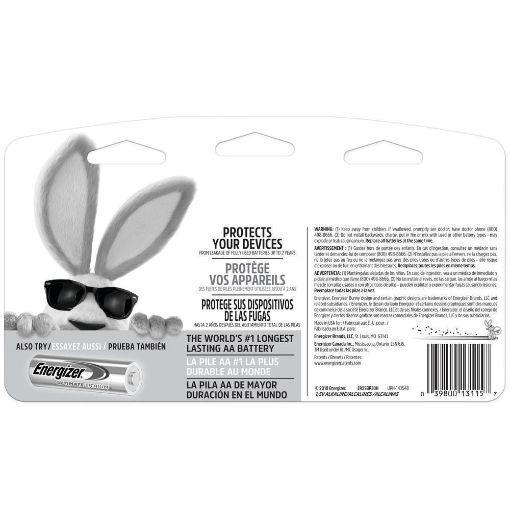 MAX Alkaline AAA Battery (30-Pack) - Super Arbor